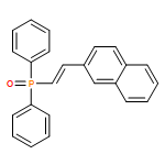 Phosphine oxide, [(1E)-2-(2-naphthalenyl)ethenyl]diphenyl-