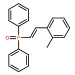 Phosphine oxide, [(1Z)-2-(2-methylphenyl)ethenyl]diphenyl-