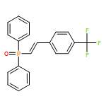 Phosphine oxide, diphenyl[(1E)-2-[4-(trifluoromethyl)phenyl]ethenyl]-