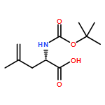 4-Pentenoic acid, 2-[[(1,1-dimethylethoxy)carbonyl]amino]-4-methyl-, (2S)-