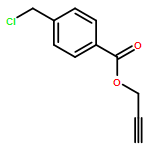 Benzoic acid, 4-(chloromethyl)-, 2-propyn-1-yl ester