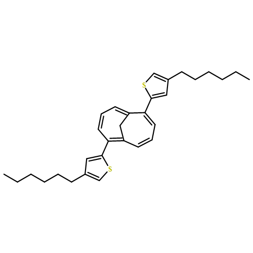 Thiophene, 2,2'-bicyclo[4.4.1]undeca-1,3,5,7,9-pentaene-2,7-diylbis[4-hexyl-