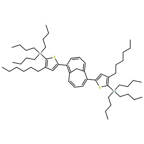 Stannane, 1,1'-[bicyclo[4.4.1]undeca-1,3,5,7,9-pentaene-2,7-diylbis(3-hexyl-5,2-thiophenediyl)]bis[1,1,1-tributyl-