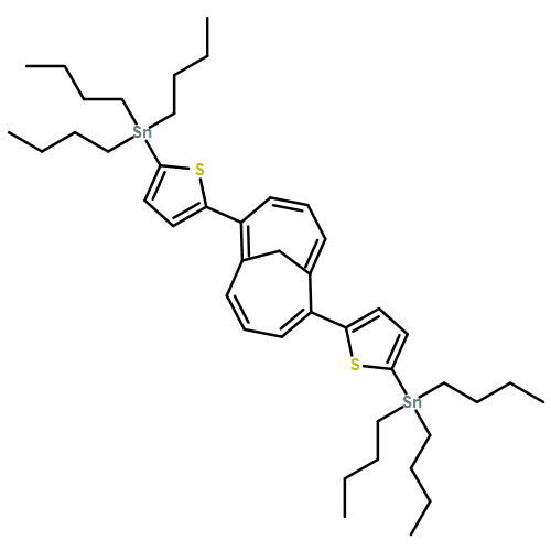 Stannane, 1,1'-(bicyclo[4.4.1]undeca-1,3,5,7,9-pentaene-2,7-diyldi-5,2-thiophenediyl)bis[1,1,1-tributyl-