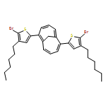 Thiophene, 2,2'-bicyclo[4.4.1]undeca-1,3,5,7,9-pentaene-2,7-diylbis[5-bromo-4-hexyl-