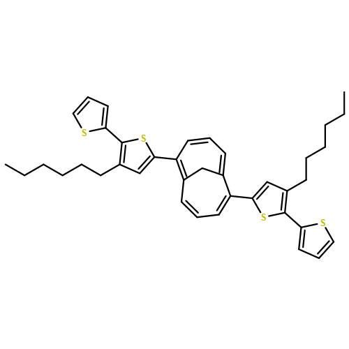 2,2'-Bithiophene, 5,5''-bicyclo[4.4.1]undeca-1,3,5,7,9-pentaene-2,7-diylbis[3-hexyl-