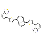 2,1,3-Benzothiadiazole, 4,4'-(bicyclo[4.4.1]undeca-1,3,5,7,9-pentaene-2,7-diyldi-5,2-thiophenediyl)bis-