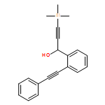 Benzenemethanol, 2-(2-phenylethynyl)-α-[2-(trimethylsilyl)ethynyl]-