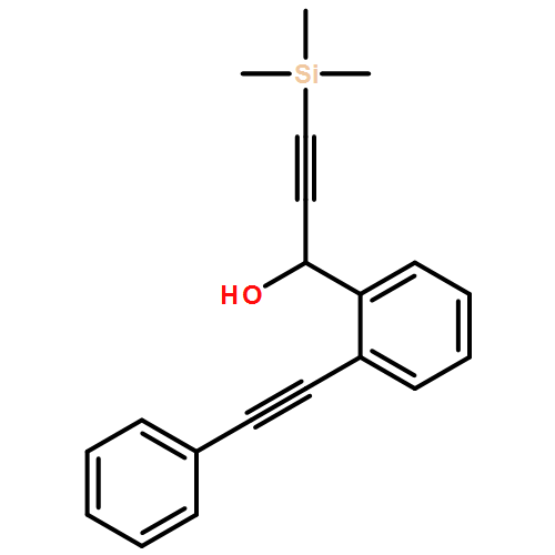 Benzenemethanol, 2-(2-phenylethynyl)-α-[2-(trimethylsilyl)ethynyl]-