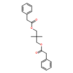 Benzeneacetic acid, 2,2-dimethyl-3-[(2-phenylacetyl)oxy]propyl ester