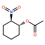 Cyclohexanol, 2-nitro-, acetate (ester), trans- (9CI)