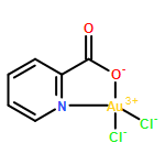 Gold, dichloro(2-pyridinecarboxylato-κN1,κO2)-, (SP-4-3)-