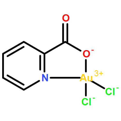 Gold, dichloro(2-pyridinecarboxylato-κN1,κO2)-, (SP-4-3)-