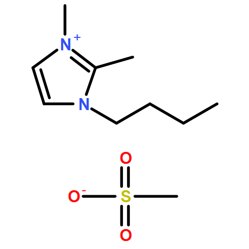 1H-Imidazolium, 1-butyl-2,3-dimethyl-, methanesulfonate