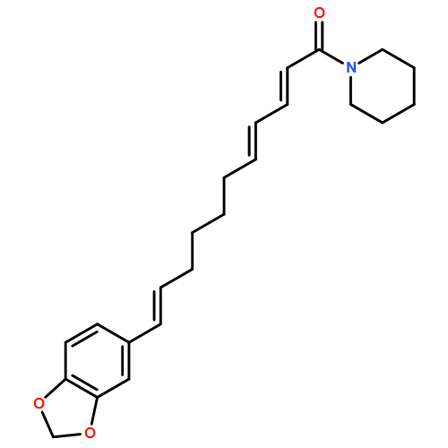 2,4,10-Undecatrien-1-one, 11-(1,3-benzodioxol-5-yl)-1-(1-piperidinyl)-, (2E,4E,10E)-