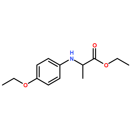 Alanine, N-(4-ethoxyphenyl)-, ethyl ester