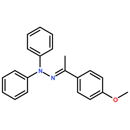 Ethanone, 1-(4-methoxyphenyl)-, 2,2-diphenylhydrazone