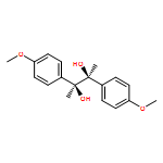 2,3-Butanediol, 2,3-bis(4-methoxyphenyl)-, (2R,3R)-rel-