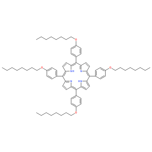 21H,23H-Porphine, 5,10,15,20-tetrakis[4-(octyloxy)phenyl]-