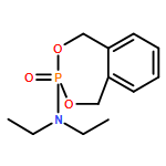 2,4,3-Benzodioxaphosphepin-3-amine, N,N-diethyl-1,5-dihydro-, 3-oxide