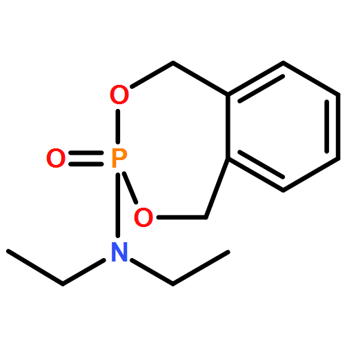 2,4,3-Benzodioxaphosphepin-3-amine, N,N-diethyl-1,5-dihydro-, 3-oxide