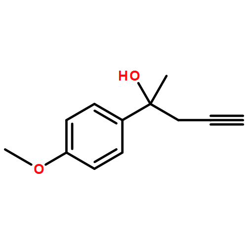 Benzenemethanol, 4-methoxy-α-methyl-α-2-propyn-1-yl-