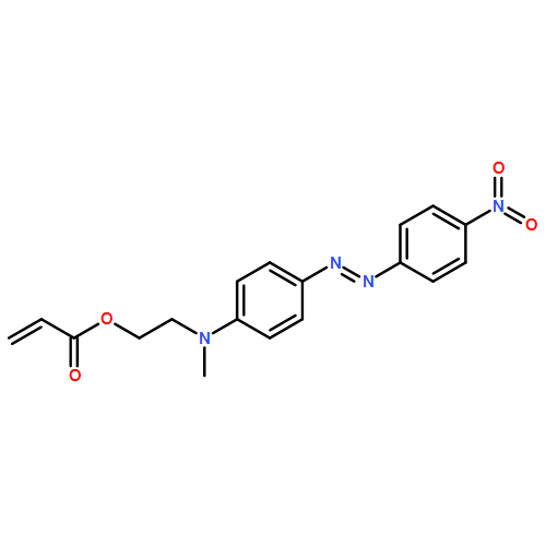 2-Propenoic acid, 2-[methyl[4-[2-(4-nitrophenyl)diazenyl]phenyl]amino]ethyl ester