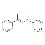 Ethanone, 1-(2-pyridinyl)-, 2-phenylhydrazone, (1E)-