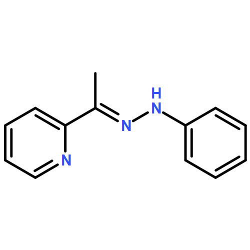 Ethanone, 1-(2-pyridinyl)-, 2-phenylhydrazone, (1E)-