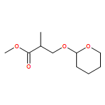 Propanoic acid, 2-methyl-3-[(tetrahydro-2H-pyran-2-yl)oxy]-, methyl ester, (2S)-