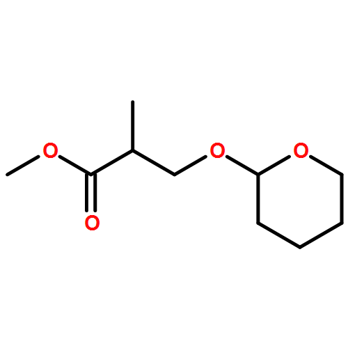 Propanoic acid, 2-methyl-3-[(tetrahydro-2H-pyran-2-yl)oxy]-, methyl ester, (2S)-