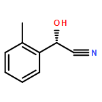 Benzeneacetonitrile, α-hydroxy-2-methyl-, (αS)-