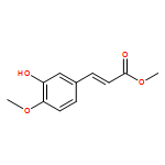 2-Propenoic acid, 3-(3-hydroxy-4-methoxyphenyl)-, methyl ester, (2E)-