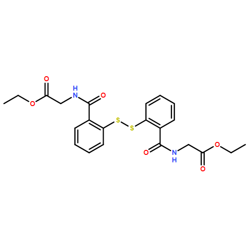 Glycine, N,N'-[dithiobis(2,1-phenylenecarbonyl)]bis-, diethyl ester (9CI)