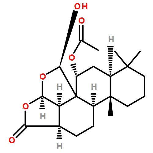 7H,10H-Furo[2,3,4-cd]naphth[2,1-e]isobenzofuran-7-one, 11-(acetyloxy)tetradecahydro-10-hydroxy-1,1,4a-trimethyl-,