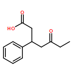 Benzenepropanoic acid, β-(2-oxobutyl)-