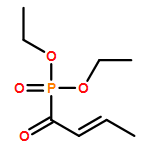 Phosphonic acid, P-[(2E)-1-oxo-2-buten-1-yl]-, diethyl ester