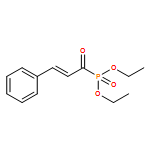 Phosphonic acid, P-[(2E)-1-oxo-3-phenyl-2-propen-1-yl]-, diethyl ester