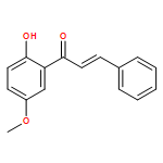 2-Propen-1-one, 1-(2-hydroxy-5-methoxyphenyl)-3-phenyl-, (2E)-