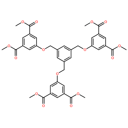 1,3-Benzenedicarboxylic acid, 5,5',5''-[1,3,5-benzenetriyltris(methyleneoxy)]tris-, 1,1',1'',3,3',3''-hexamethyl ester