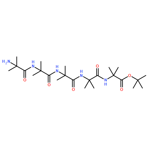 Alanine, 2-methylalanyl-2-methylalanyl-2-methylalanyl-2-methylalanyl-2-methyl-, 1,1-dimethylethyl ester