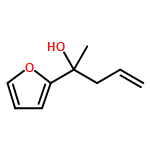 2-Furanmethanol, α-methyl-α-2-propen-1-yl-