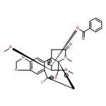 Hasubanan-16-one, 6-(benzoyloxy)-8,10-epoxy-7,8-dimethoxy-17-methyl-2,3-[methylenebis(oxy)]-, (6β,7β,8β,10β)- (9CI)