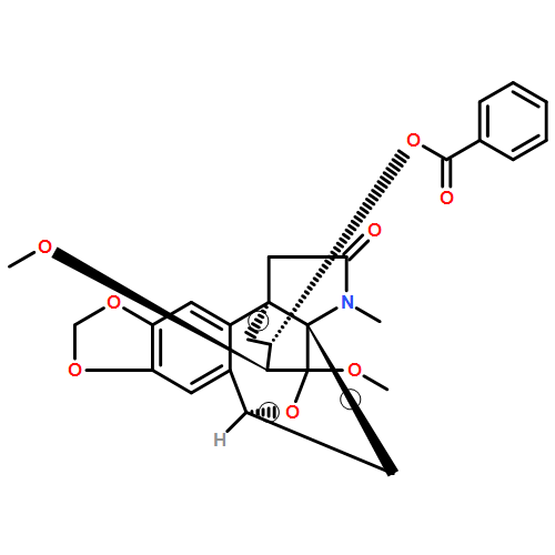 Hasubanan-16-one, 6-(benzoyloxy)-8,10-epoxy-7,8-dimethoxy-17-methyl-2,3-[methylenebis(oxy)]-, (6β,7β,8β,10β)- (9CI)