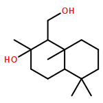 1-Naphthalenemethanol, decahydro-2-hydroxy-2,5,5,8a-tetramethyl-, (1S,2R,4aS,8aS)-