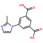 1,3-Benzenedicarboxylic acid, 5-(2-methyl-1H-imidazol-1-yl)-