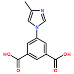 1,3-Benzenedicarboxylic acid, 5-(4-methyl-1H-imidazol-1-yl)-