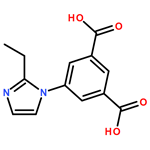 1,3-Benzenedicarboxylic acid, 5-(2-ethyl-1H-imidazol-1-yl)-