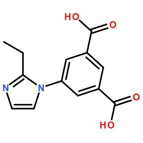 1,3-Benzenedicarboxylic acid, 5-(2-ethyl-1H-imidazol-1-yl)-