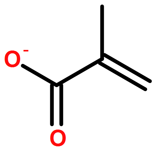 2-Propenoic acid, 2-methyl-, ion(1-)